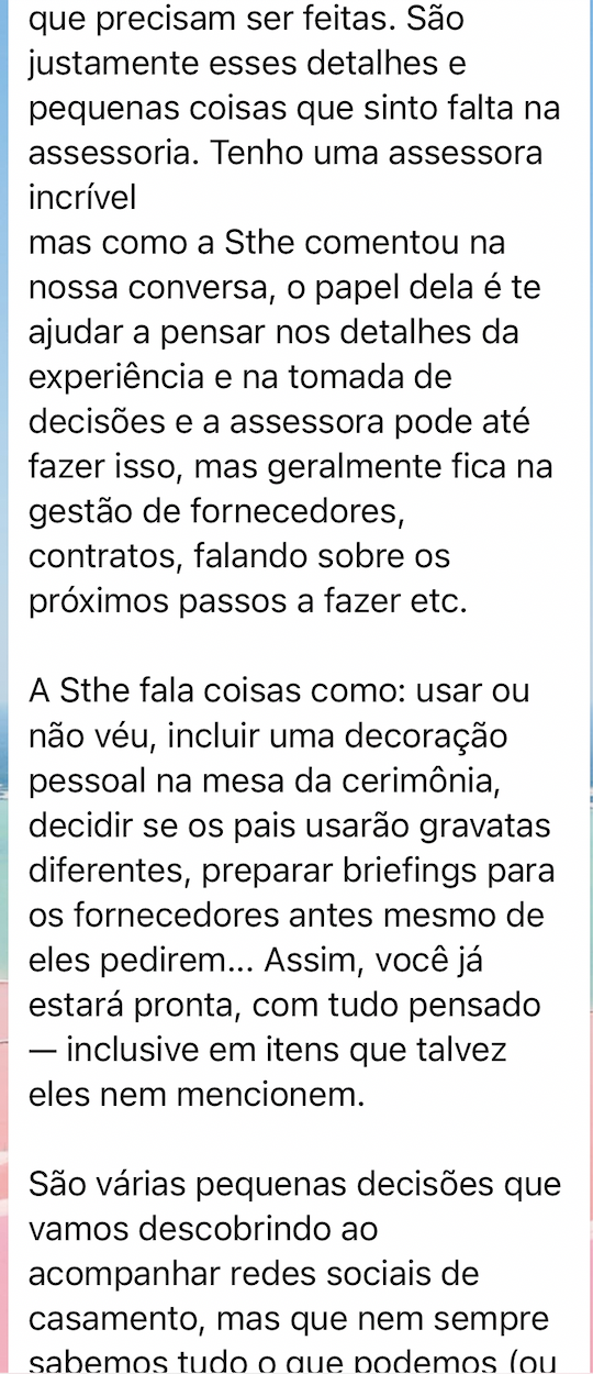 Depoimento de Alissar